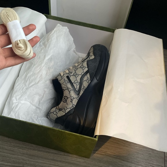 Gucci Men’s GG Rython Sneakers - Picture 2 of 7